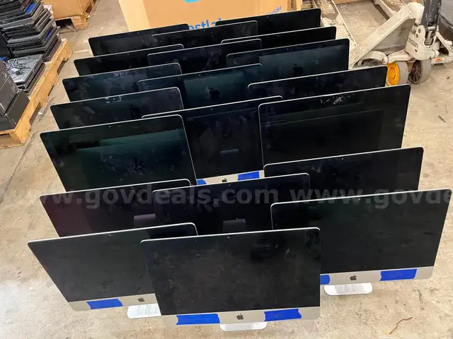 Lot of 35x Apple iMac 21.5" Desktop Computers MacOS Sequoia