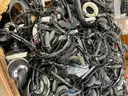 2 Skids 1000+ LBS of Jabra Telephone Headsets for Call Center Phones
