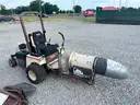 Grasshopper mower with attachments