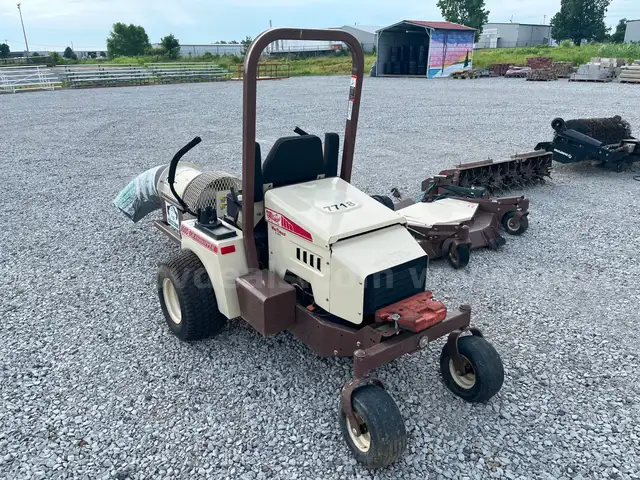 Grasshopper mower with attachments