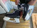 Synthetic Ice Rink with Skates