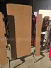 1LOT OF 6  FOLDING CAFETERIA TABLES