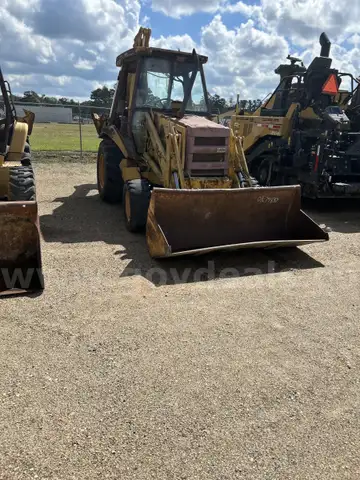 1990 Case 580K 4x4 Backhoe Loader