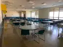 Cafeteria tables and chairs