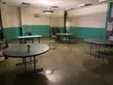 Cafeteria tables and chairs