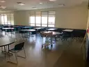 Cafeteria tables and chairs