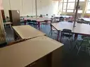 A Lot of School Furniture