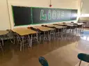 A Lot of School Furniture