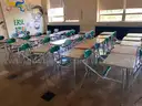 A Lot of School Furniture