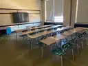 A Lot of School Furniture