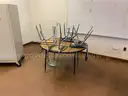 A Lot of School Furniture