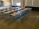 A Lot of School Furniture