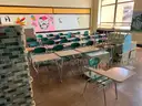 A Lot of School Furniture
