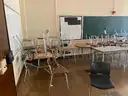 A Lot of School Furniture