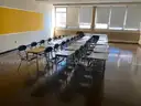 A Lot of School Furniture