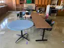A Lot of School Furniture