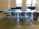 A Lot of School Furniture