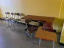 A Lot of School Furniture