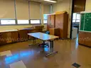 A Lot of School Furniture