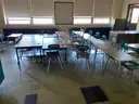 A Lot of School Furniture