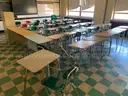 A Lot of School Furniture