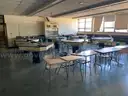 A Lot of School Furniture