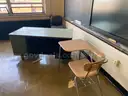 A Lot of School Furniture