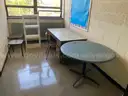 A Lot of School Furniture
