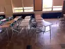 A Lot of School Furniture