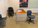 A Lot of School Furniture