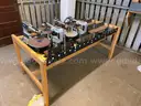 A Lot of Woodworking Equipment