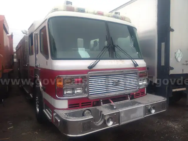 2005 American LeFrance Eagle Mid Engine Pumper