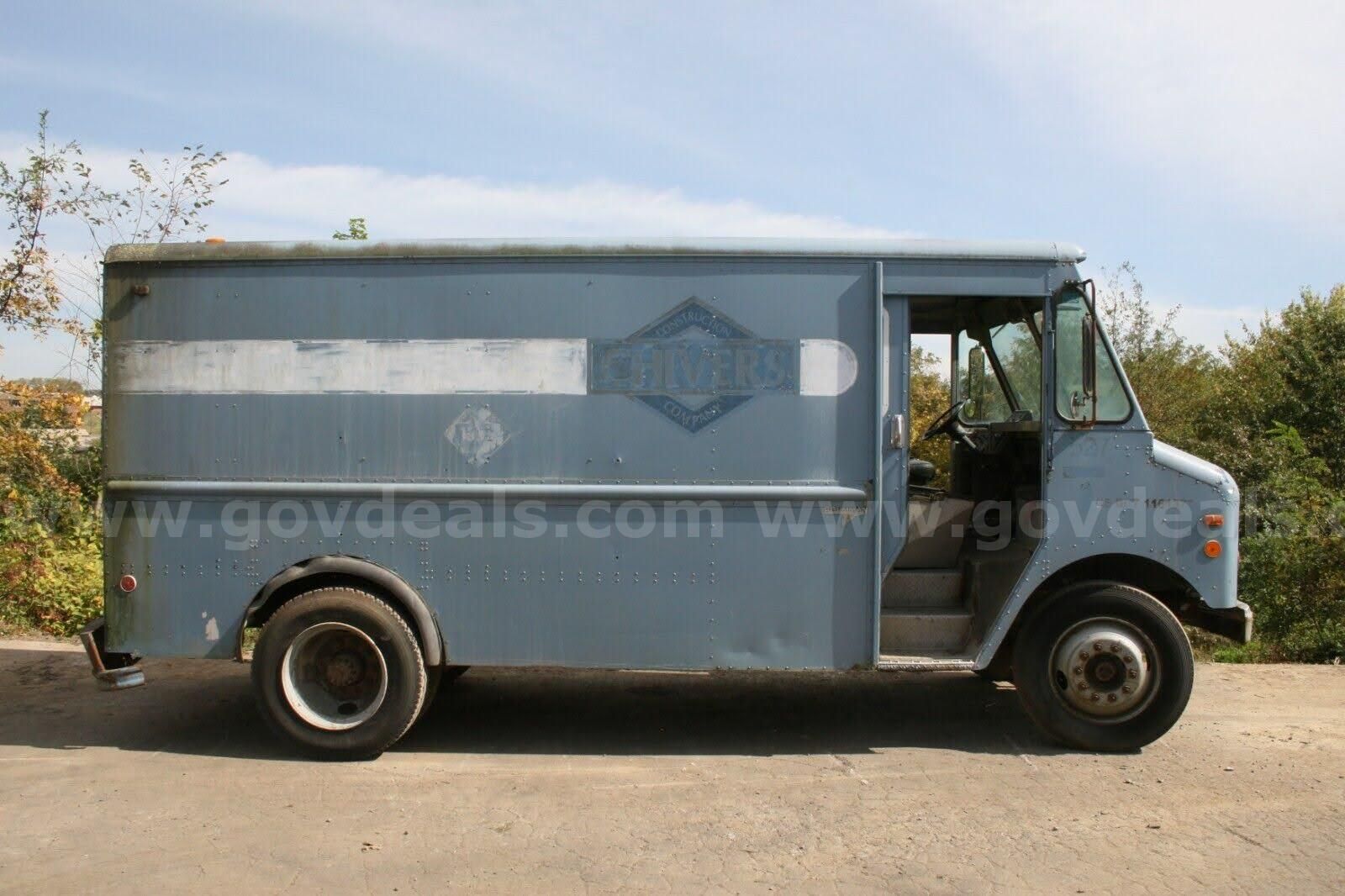 90s transport 初期 1990 GMC P6T042 Diesel Step Van Truck | AllSurplus
