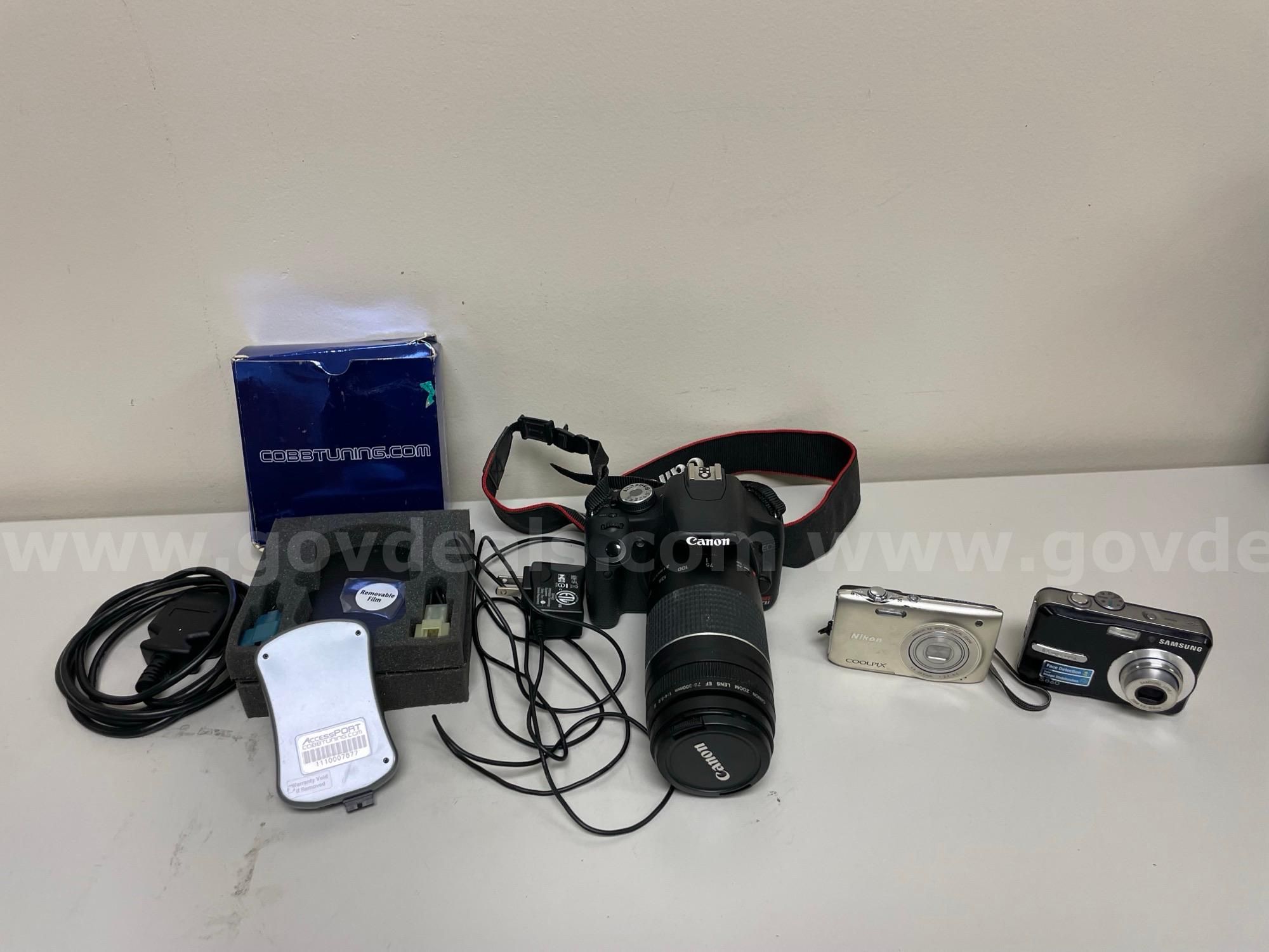 Assorted Confiscated Cameras and Accessories | AllSurplus