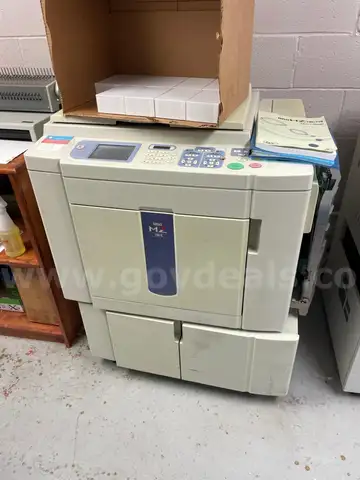 Used Riso MZ790 Two Color Digital Duplicator