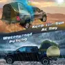 FREE SHIPPING - Factory Sealed: Waterproof Truck Bed Tent for Camping – Fits 5.5–6ft Beds – 2–3 Person Tent with Windows