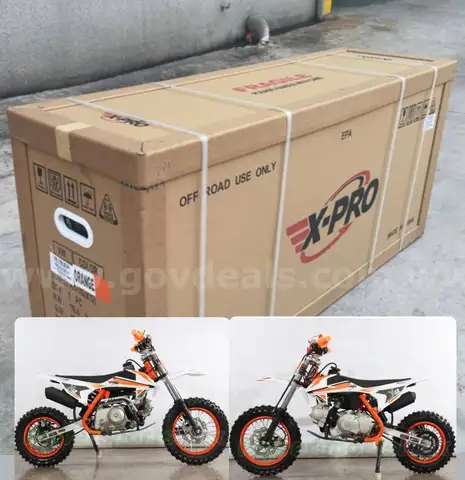 FREE SHIPPING – New 110cc Dirt Bike with Automatic Transmission, Electric Start – Hydraulic Disc Brakes