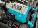 FREE SHIPPING - NEW Demolition Jack Hammer – 14.5 Amp SDS-Hex Concrete Breaker (65 Joules) with 2 Chisels & Wheeled Case