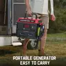 FREE SHIPPING – NEW 1200-Watt Portable Generator, Super Quiet, 37lb Lightweight, 5hr Runtime, 120V/12V