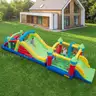 Free Shipping - NEW Extra Large Kids Inflatable Bounce House with Dual Slides & Obstacle Course