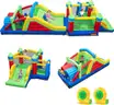 Free Shipping - NEW Extra Large Kids Inflatable Bounce House with Dual Slides & Obstacle Course