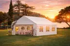 FREE SHIPPING - 20x20 Ft Outdoor Canopy Tent, For Events with Removable Walls, Waterproof Canopy