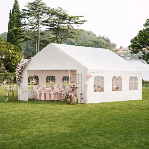 FREE SHIPPING - 20x20 Ft Outdoor Canopy Tent, For Events with Removable Walls, Waterproof Canopy