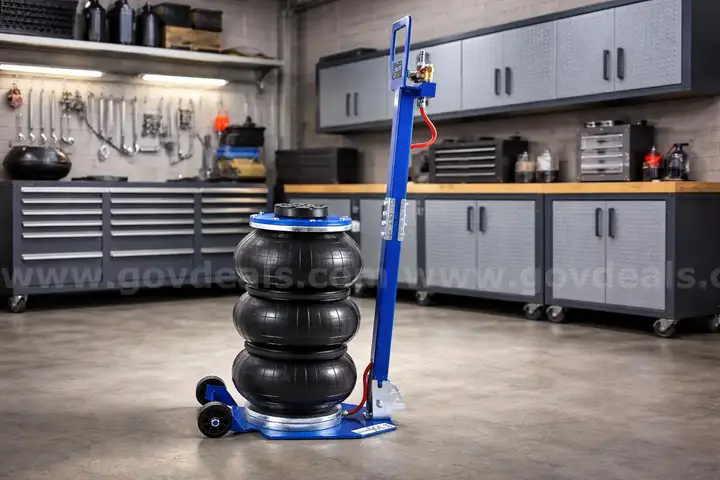 SHIPS FOR FREE New 3 Ton Air Jack Pneumatic Airbag Jack 6600 LB Triple Bag Lift