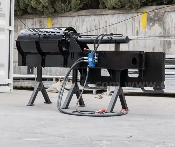 FREE SHIPPING - 2025 Skid Steer Wood Processor 16.5in Firewood Log Splitter