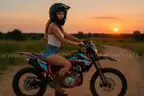 NEW - FREE SHIPPING - 2025 Model 150cc Dirt Bike