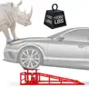 SHIPS FOR FREE 2 Pack Hydraulic Car Ramps, 11050LBS 5T Car Ramp High Lift 9&#x22;-14.2&#x22;, Heavy Duty