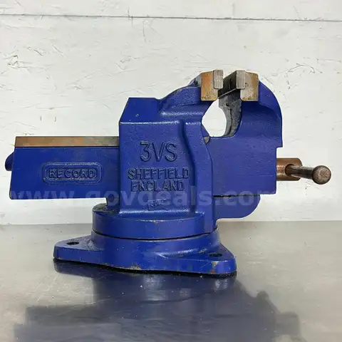 Mechanics Vise 3 VSB- Made in England  Works As it Should No Know Issues