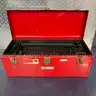 Lot of 5 Metal tool Boxes