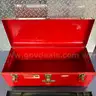 Lot of 5 Metal tool Boxes